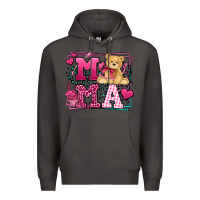 Smoke Western Valentines Day Mama Mother's Day Premium Hoodie - LillyAllenDesigns
