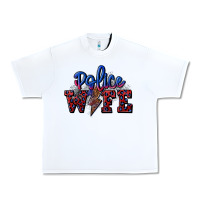 White police wife with lightning bolt Urban Heavy Tee - CowGirlArtShop