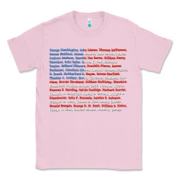 Bubblegum Pink List of Presidents of the United States, Gift Classic Tee - longCreatives