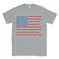 Heather Grey List of Presidents of the United States, Gift Classic Tee - longCreatives