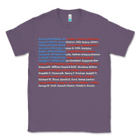 Lavender List of Presidents of the United States, Gift Classic Tee - longCreatives