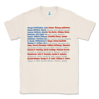 Natural List of Presidents of the United States, Gift Classic Tee - longCreatives
