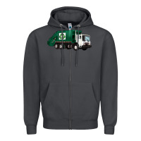 Smoke recycle truck Zipper Hoodie - Artiststas