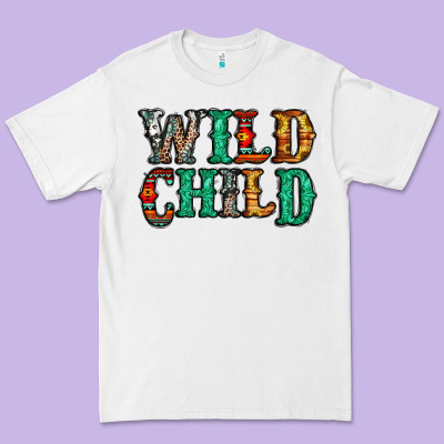 Western Wild Child Premium Tee Designed By Jasminsmagicworld
