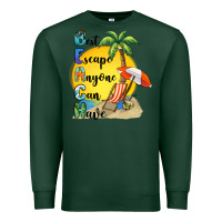 Sports Green best escape anyone can have Premium Sweatshirt - BarkalooDesign