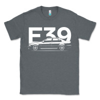 Charcoal Heather E39 5 Series  Car Silhouette Classic Tee - longCreatives