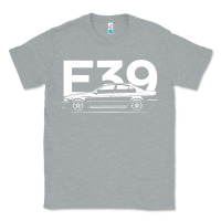 Heather Grey E39 5 Series  Car Silhouette Classic Tee - longCreatives