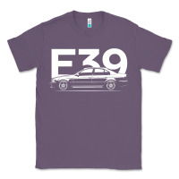 Lavender E39 5 Series  Car Silhouette Classic Tee - longCreatives