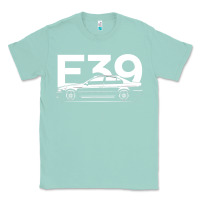 Seafoam E39 5 Series  Car Silhouette Classic Tee - longCreatives
