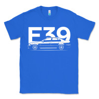 True Royal E39 5 Series  Car Silhouette Classic Tee - longCreatives