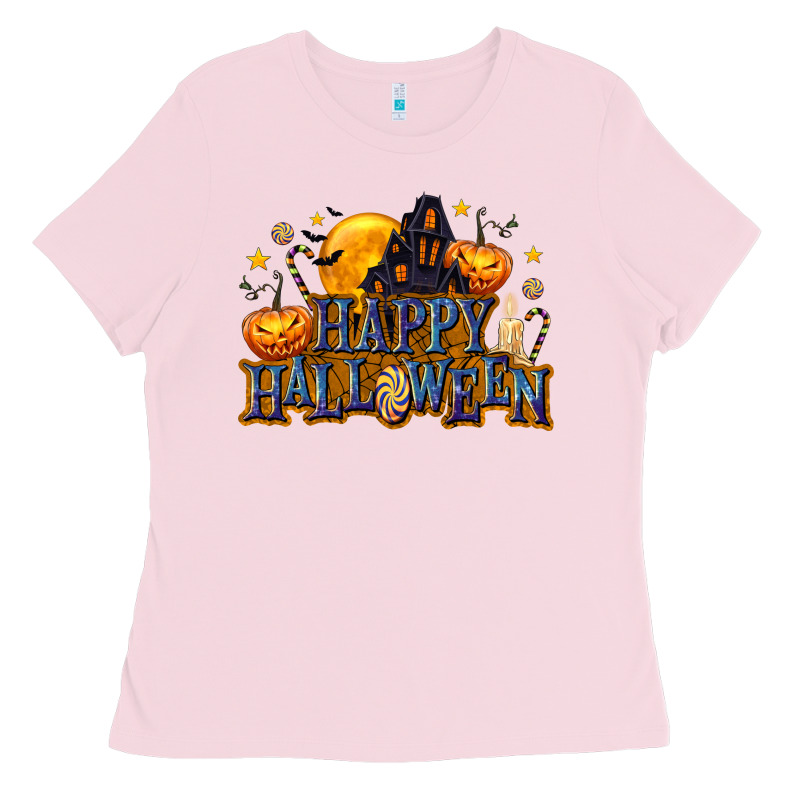 Happy Halloween Ladies Tee by texasbilliewilder | Teevron