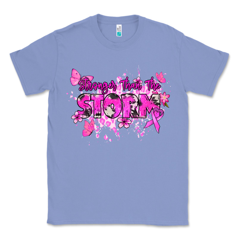 Stronger Than The Storm Cancer Awareness Classic Tee by HowdyJamesFarm | Teevron