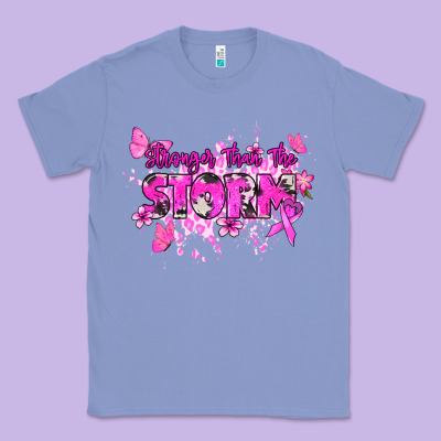 Stronger Than The Storm Cancer Awareness Classic Tee Designed By Howdyjamesfarm