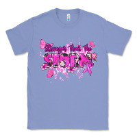 Colony Blue Stronger than the storm Cancer Awareness Classic Tee - HowdyJamesFarm