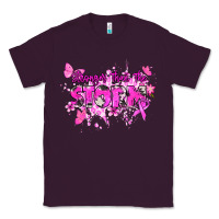 Plum Stronger than the storm Cancer Awareness Classic Tee - HowdyJamesFarm