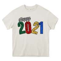 Cream Happy 2021 Heavy Core Tee - Bettercallsaul