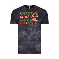 Cloud Black sweet but a little twisted Vintage Tee - CowGirlArtShop