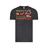 Vintage Black sweet but a little twisted Vintage Tee - CowGirlArtShop