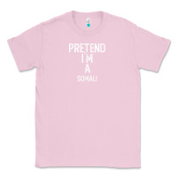 Bubblegum Pink pretend i`m a somali shirt funny halloween Classic Tee - longCreatives