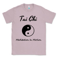 Lilac Tai Chi T, Meditation In Motion, Martial Arts Gift Classic Tee - longCreatives