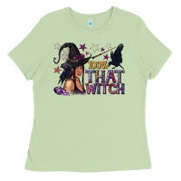 Matcha 100% That Witch Black Afro Witch Ladies Tee - texasbilliewilder