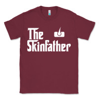 Burgundy The Skin Father Funny Dermatology Dermatologist Gift Classic Tee - longCreatives