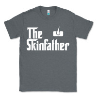 Charcoal Heather The Skin Father Funny Dermatology Dermatologist Gift Classic Tee - longCreatives
