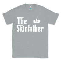 Heather Grey The Skin Father Funny Dermatology Dermatologist Gift Classic Tee - longCreatives