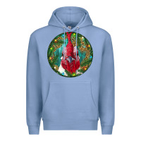 Colony Blue Roaster Head Christmas Premium Hoodie - RanaPortraitStore
