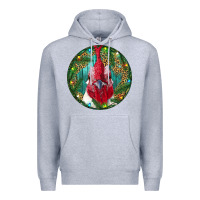 Heather Grey Roaster Head Christmas Premium Hoodie - RanaPortraitStore