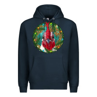 Navy Roaster Head Christmas Premium Hoodie - RanaPortraitStore