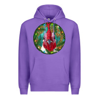 Purple Roaster Head Christmas Premium Hoodie - RanaPortraitStore