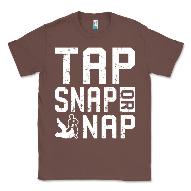 Tap Snap Or Nap Jiu Jitsu Hoodie Brazilian Bjj Gifts Classic Tee by longCreatives | Teevron