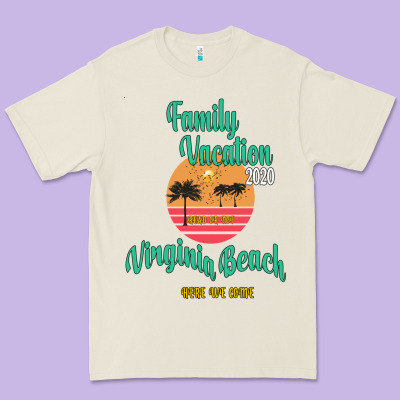 Family Vacation 2020 Read Or Not Virginia Beach Here We Come Premium Tee Designed By Bettercallsaul