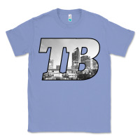 Colony Blue TB Tampa Bay City Skyline of Tampa Bay, Florida Classic Tee - longCreatives