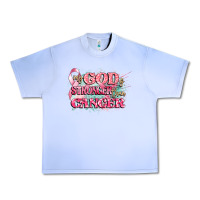 Grape Ice my god is stronger than cancer Urban Heavy Tee - CowGirlArtShop