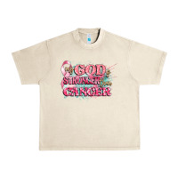 Sandshell my god is stronger than cancer Urban Heavy Tee - CowGirlArtShop