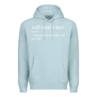 Blue Mist Submariner Definition  I Pigboat Submersible Nuclear Premium Hoodie - longCreatives