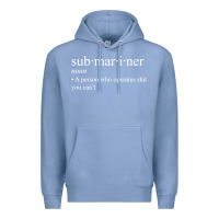 Colony Blue Submariner Definition  I Pigboat Submersible Nuclear Premium Hoodie - longCreatives