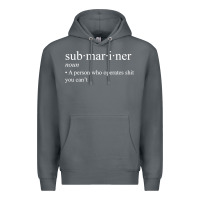 Rock Submariner Definition  I Pigboat Submersible Nuclear Premium Hoodie - longCreatives