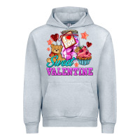 Heather Grey sweet valentine Urban Hoodie - AdoDesignShop