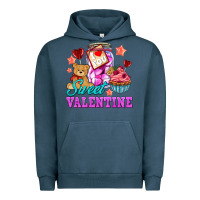 Pigment Midnight Navy sweet valentine Urban Hoodie - AdoDesignShop