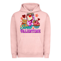 Pigment Salmon sweet valentine Urban Hoodie - AdoDesignShop