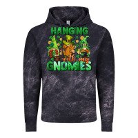 Cloud Black St. Patrick's Day gnomes Vintage Hoodie - CowGirlArtShop