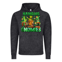 Vintage Black St. Patrick's Day gnomes Vintage Hoodie - CowGirlArtShop