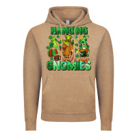 Vintage Coffee St. Patrick's Day gnomes Vintage Hoodie - CowGirlArtShop