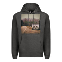 Charcoal Heather Twin Peaks City Limits Welcome Sign Vintage Premium Hoodie - longCreatives
