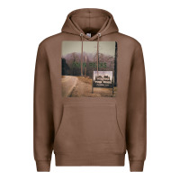 Chestnut Twin Peaks City Limits Welcome Sign Vintage Premium Hoodie - longCreatives