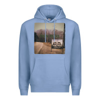 Colony Blue Twin Peaks City Limits Welcome Sign Vintage Premium Hoodie - longCreatives