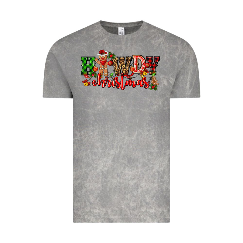 Howdy Christmas Gingerman Bread With Cowboy Vintage Tee by CowGirlArtShop | Teevron